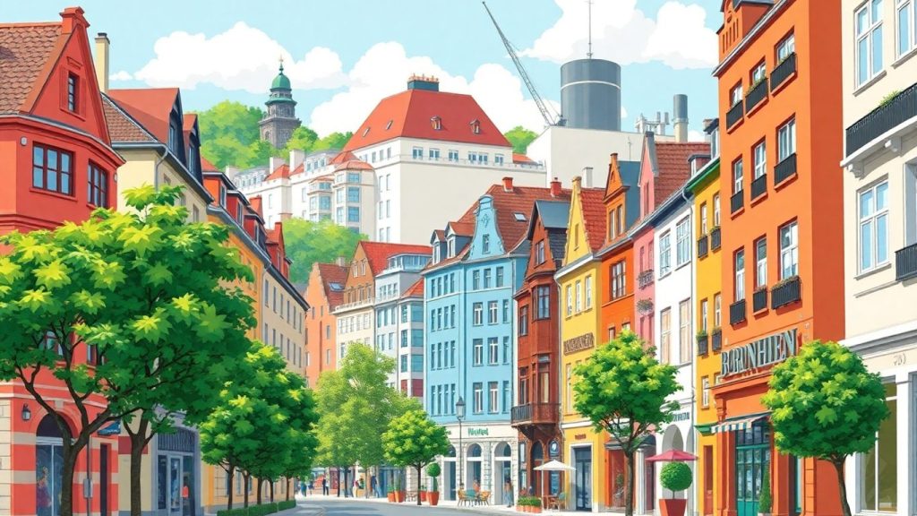 Frankfurts trendige Viertel Bornheim und Nordend mit Hotels