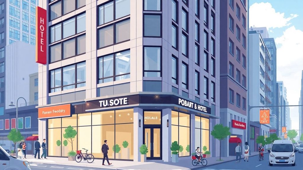 Hotel in Frankfurt Gallus und Bahnhofsviertel